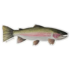 Mike Pepper "Colors on the Fly" 20" Rainbow Trout Sticker - Your Premium Fishing Gear Store Rods Lines Baits Accessories^ Flash Sale