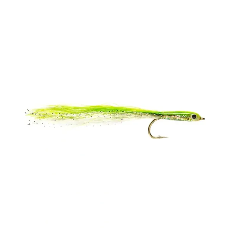 Mikkleson's Epoxy Baitfish Chartreuse & White - Your Premium Fishing Gear Store Rods Lines Baits Accessories* Bait