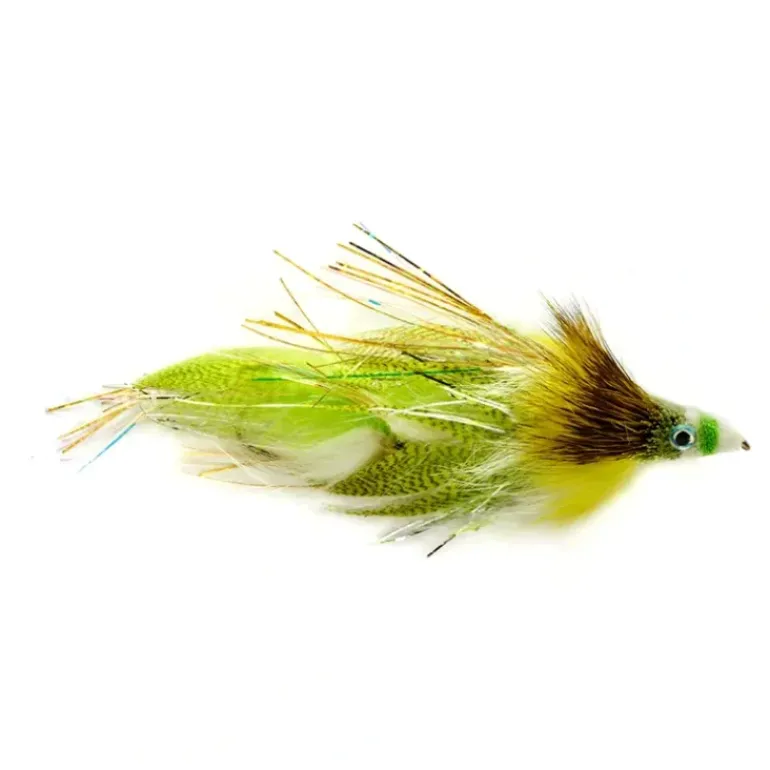 Mini Drunk & Disorderly Chartreuse & White - Your Premium Fishing Gear Store Rods Lines Baits Accessories* Shop All