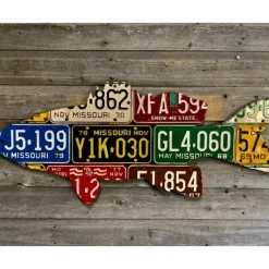 Missouri Smallmouth Bass License Plate Art - Your Premium Fishing Gear Store Rods Lines Baits Accessories* Shop All