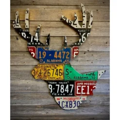 Mixed Southeastern Whitetail Deer License Plate Art - Your Premium Fishing Gear Store Rods Lines Baits Accessories^ Online