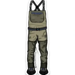Montana Waders Sticker - Your Premium Fishing Gear Store Rods Lines Baits Accessories* Fly Fishing
