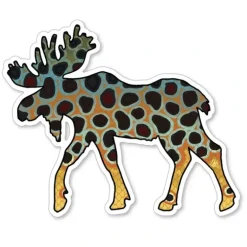 Moose Brown Trout Sticker - Your Premium Fishing Gear Store Rods Lines Baits Accessories* Shop All