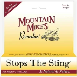 Mountain Mike's Remedies Stops the Sting Relief Ointment - Your Premium Fishing Gear Store Rods Lines Baits Accessories* Shop All