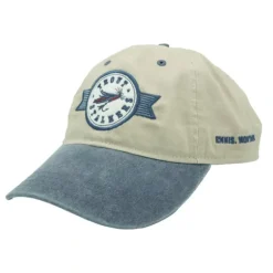MTS Logo Canyon Hat Putty/Navy - Your Premium Fishing Gear Store Rods Lines Baits Accessories* Shop All