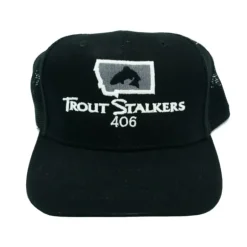 MTS Logo Heavy D Mesh Trucker Black/Black - Your Premium Fishing Gear Store Rods Lines Baits Accessories* Shop All