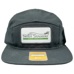 MTS Logo 217 Macleay 5-Panel Hat Black - Your Premium Fishing Gear Store Rods Lines Baits Accessories* Shop All