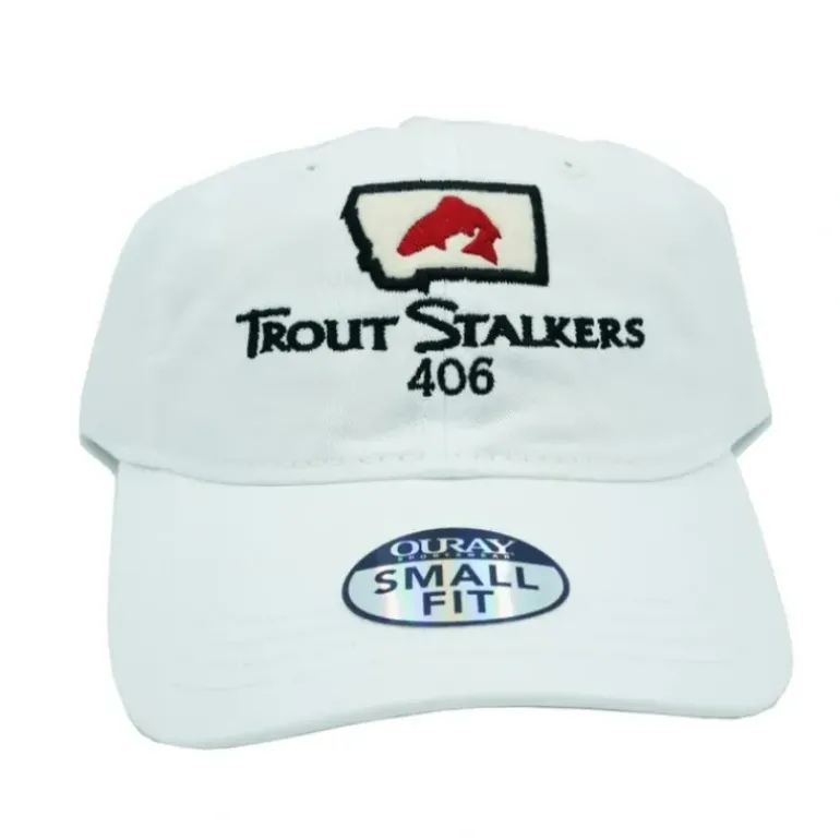 MTS Logo Small Fit Epic Hat White - Your Premium Fishing Gear Store Rods Lines Baits Accessories* Shop All