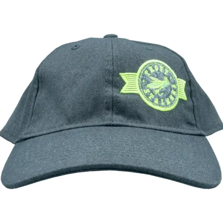 MTS Logo Wool Melton Cap Black - Your Premium Fishing Gear Store Rods Lines Baits Accessories* Shop All