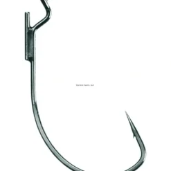 Mustad Ultrapoint Grip-Pin KVD WormHook, Black Nickel, Size 2/0 - Your Premium Fishing Gear Store Rods Lines Baits Accessories* Bait