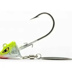 Mustad Underspin Shad, Chartreuse/White, 1/2oz - Your Premium Fishing Gear Store Rods Lines Baits Accessories* Bait