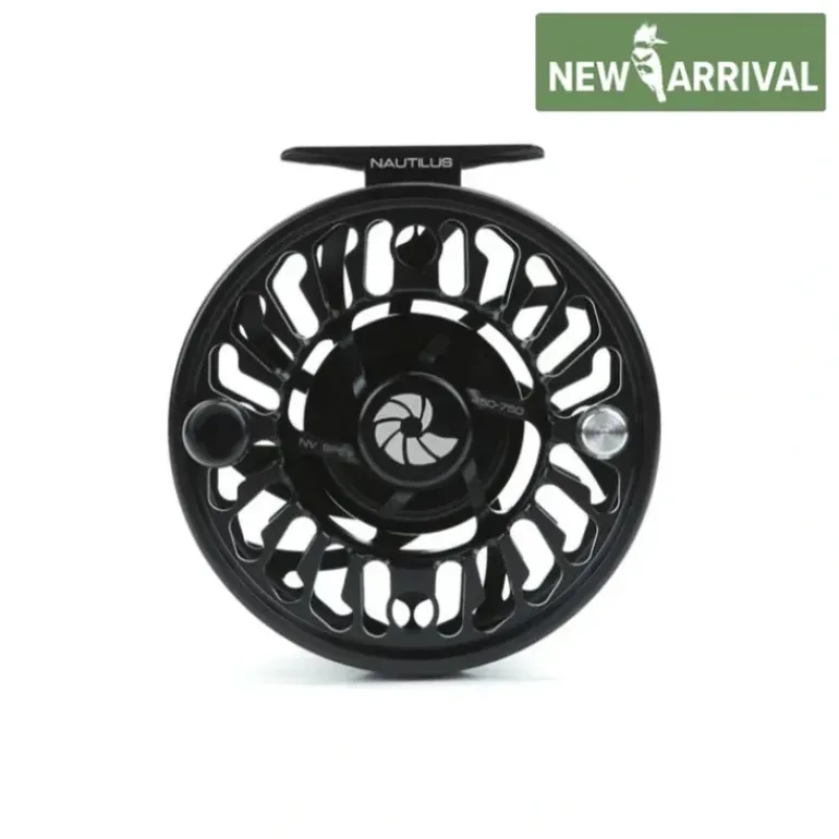 Nautilus NV Spey Reel Black - Your Premium Fishing Gear Store Rods Lines Baits Accessories* Fishing Line