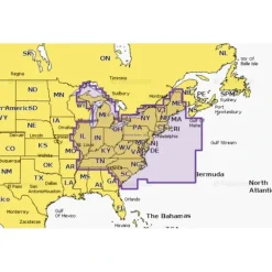 Navionics - U.S. East Map Card - Your Premium Fishing Gear Store Rods Lines Baits Accessories* Shop All