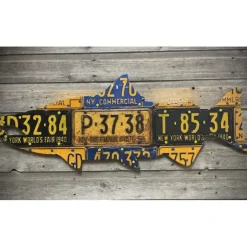 New York Chinook Salmon License Plate Art - Your Premium Fishing Gear Store Rods Lines Baits Accessories* Shop All