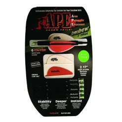 NuFletch Ape Tail Crossbow Tail Sections Light 2 Degree Offset [Flat/Half Nock] - Your Premium Fishing Gear Store Rods Lines Baits Accessories* Shop All