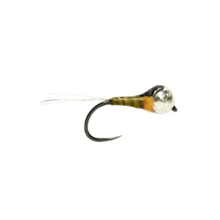 Olive Hot Spot Barbless - Your Premium Fishing Gear Store Rods Lines Baits Accessories* Fly Fishing