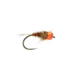 Orange Head Mary Tungsten Beadhead Barbless - Your Premium Fishing Gear Store Rods Lines Baits Accessories* Shop All