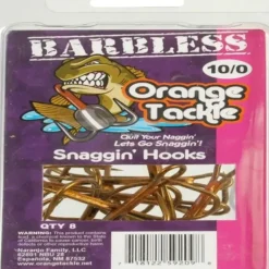 Orange Tackle 10/0 BBLS8CT Snag Hook Bbls 10/0 - 8 - Cnt - Your Premium Fishing Gear Store Rods Lines Baits Accessories* Shop All