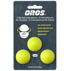 Oros 3-Pack Strike Indicator Chartreuse Large - Your Premium Fishing Gear Store Rods Lines Baits Accessories* Fishing Line