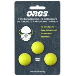 Oros 3-Pack Strike Indicator Chartreuse Medium - Your Premium Fishing Gear Store Rods Lines Baits Accessories* Fishing Line
