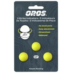 Oros 3-Pack Strike Indicator Chartreuse Small - Your Premium Fishing Gear Store Rods Lines Baits Accessories* Fishing Line