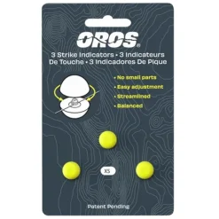 Oros 3-Pack Strike Indicator Chartreuse X-Small - Your Premium Fishing Gear Store Rods Lines Baits Accessories* Fishing Line