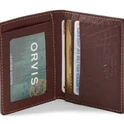 Orvis Bison Leather Card Carrier - Your Premium Fishing Gear Store Rods Lines Baits Accessories* Shop All