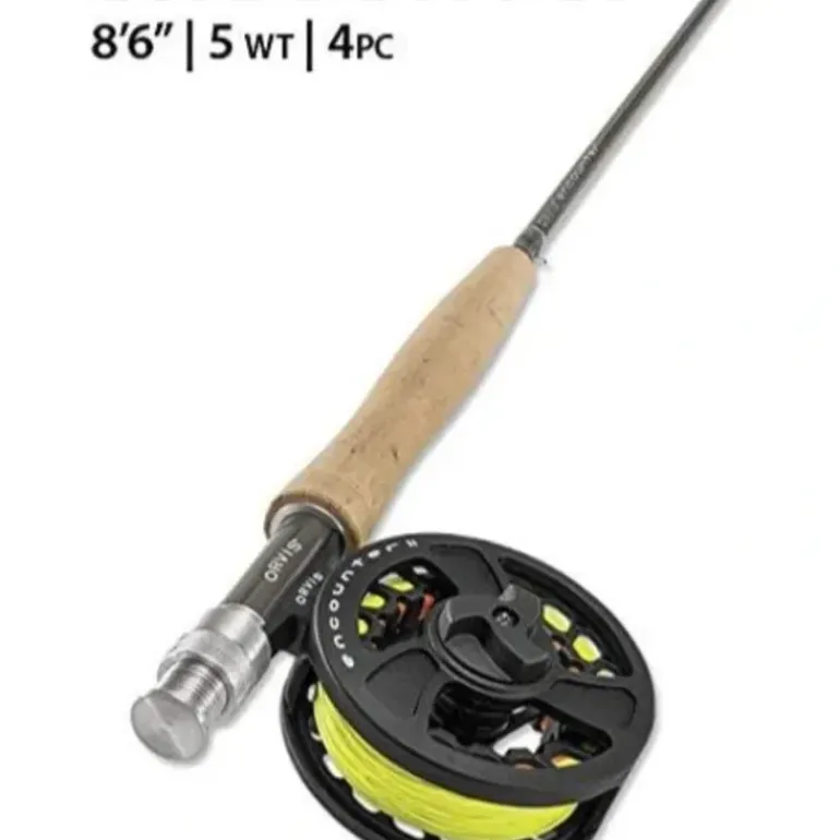 ORVIS ENCOUNTER 8ft 6in 5wt - 4pc OUTFIT - Your Premium Fishing Gear Store Rods Lines Baits Accessories* Fishing Line