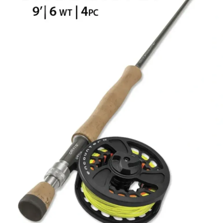 ORVIS ENCOUNTER 9ft 6wt - 4pc OUTFIT - Your Premium Fishing Gear Store Rods Lines Baits Accessories* Fishing Line