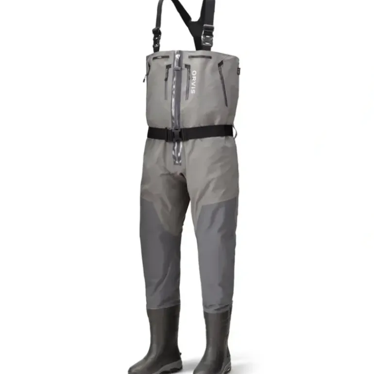 Orvis Men's PRO Zip Bootfoot Waders - Your Premium Fishing Gear Store Rods Lines Baits Accessories* Fishing Line