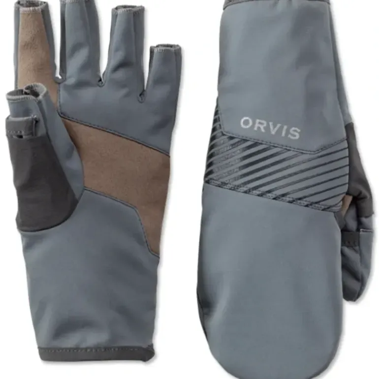 Orvis Softshell Convertible Mitt - Your Premium Fishing Gear Store Rods Lines Baits Accessories* Fishing Line