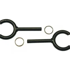 Outcast Steel Oar Locks Steel Pair - Your Premium Fishing Gear Store Rods Lines Baits Accessories* Shop All