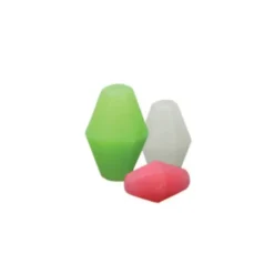 Owner UV Glow Soft Beads, Size 3, 28pk, Green - Your Premium Fishing Gear Store Rods Lines Baits Accessories* Fishing Line