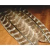 Ozark Oak Mottled Turkey Tails Cinnamon Tips- Select Pair - Your Premium Fishing Gear Store Rods Lines Baits Accessories* Shop All