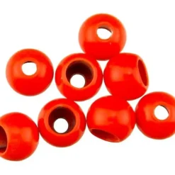 Painted Cyclops Beads - Fl. Orange - Your Premium Fishing Gear Store Rods Lines Baits Accessories* Shop All