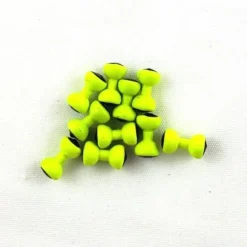 Painted Lead Eyes - Chartreuse - Your Premium Fishing Gear Store Rods Lines Baits Accessories* Shop All