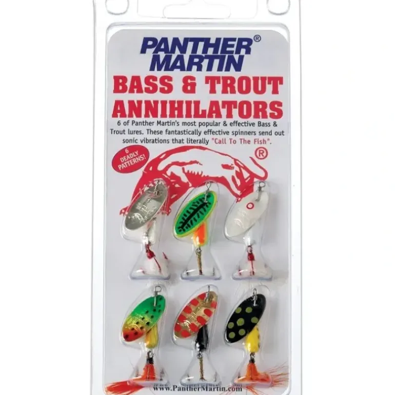Panther Martin BA6 Bass and Trout Annihilators Spinner Kit - Your Premium Fishing Gear Store Rods Lines Baits Accessories* Shop All