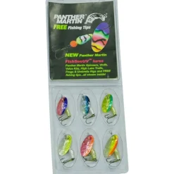 Panther Martin Hammered Regular Spinner, #4/#6, 1/4oz/1/8oz, 6pk Kit - Your Premium Fishing Gear Store Rods Lines Baits Accessories* Shop All