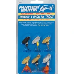 Panther Martin 6 Pack Trout Spinner Kit, CT6 - Your Premium Fishing Gear Store Rods Lines Baits Accessories* Shop All