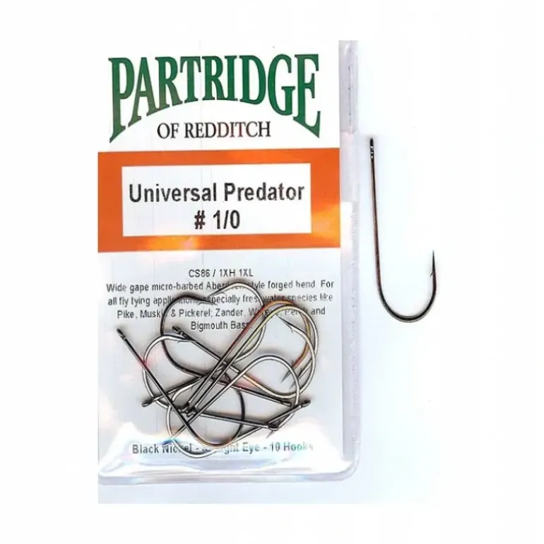 Partridge Universal Predator Hook - Your Premium Fishing Gear Store Rods Lines Baits Accessories* Fly Fishing