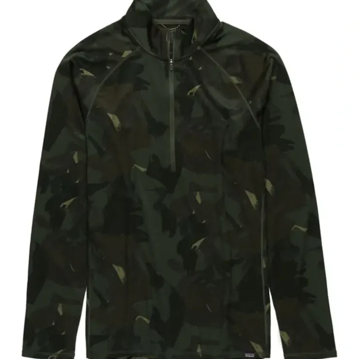 Patagonia Cap MW Zip Neck Small Painted Fields: Kelp Forest - Your Premium Fishing Gear Store Rods Lines Baits Accessories^ New
