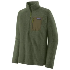 Patagonia R1 Air Zip Neck Torrey Pine Green - Your Premium Fishing Gear Store Rods Lines Baits Accessories^ Hot