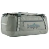 Patagonia Black Hole Duffel 55L Wild Waterline: Sleet Green - Your Premium Fishing Gear Store Rods Lines Baits Accessories* Fishing Line