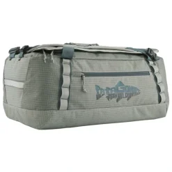 Patagonia Black Hole Duffel 55L Wild Waterline: Sleet Green - Your Premium Fishing Gear Store Rods Lines Baits Accessories* Fishing Line