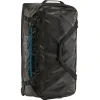 Patagonia Black Hole Wheeled Duffel 100L Black w/Fitz Trout - Your Premium Fishing Gear Store Rods Lines Baits Accessories* Fishing Line