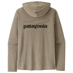 Patagonia Cap Cool Daily Graphic Hoody Casting Logo: Seabird Grey X-Dye - Your Premium Fishing Gear Store Rods Lines Baits Accessories* Shop All
