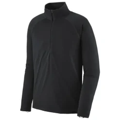 Patagonia Capilene Midweight Zip Neck Black - Your Premium Fishing Gear Store Rods Lines Baits Accessories* Shop All