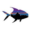 Patagonia Fitz Roy Permit Large Sticker - Your Premium Fishing Gear Store Rods Lines Baits Accessories* Shop All