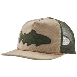 Patagonia Fly Catcher Hat Fitz Roy Trout: Seabird Grey - Your Premium Fishing Gear Store Rods Lines Baits Accessories* Fly Fishing