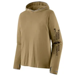 Patagonia Logo Tropic Comfort Natural Hoody Classic Tan - Your Premium Fishing Gear Store Rods Lines Baits Accessories* Shop All